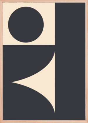 Black and Cream No. 02