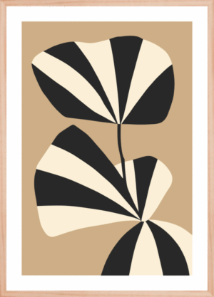 Hojas Blanco y Negro