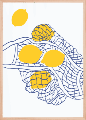 Lemon In A Net Bag